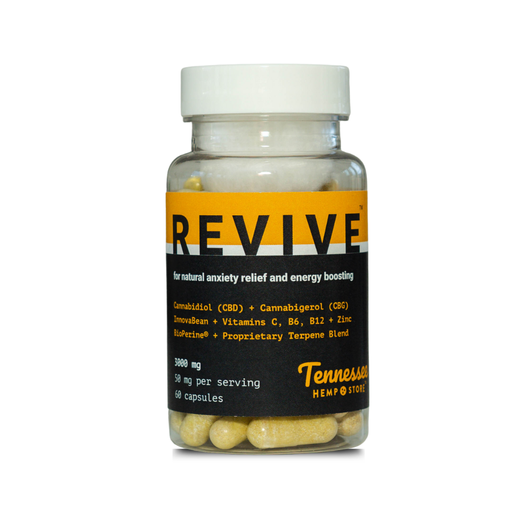 Revive Capsules for Anxiety Relief and Energy