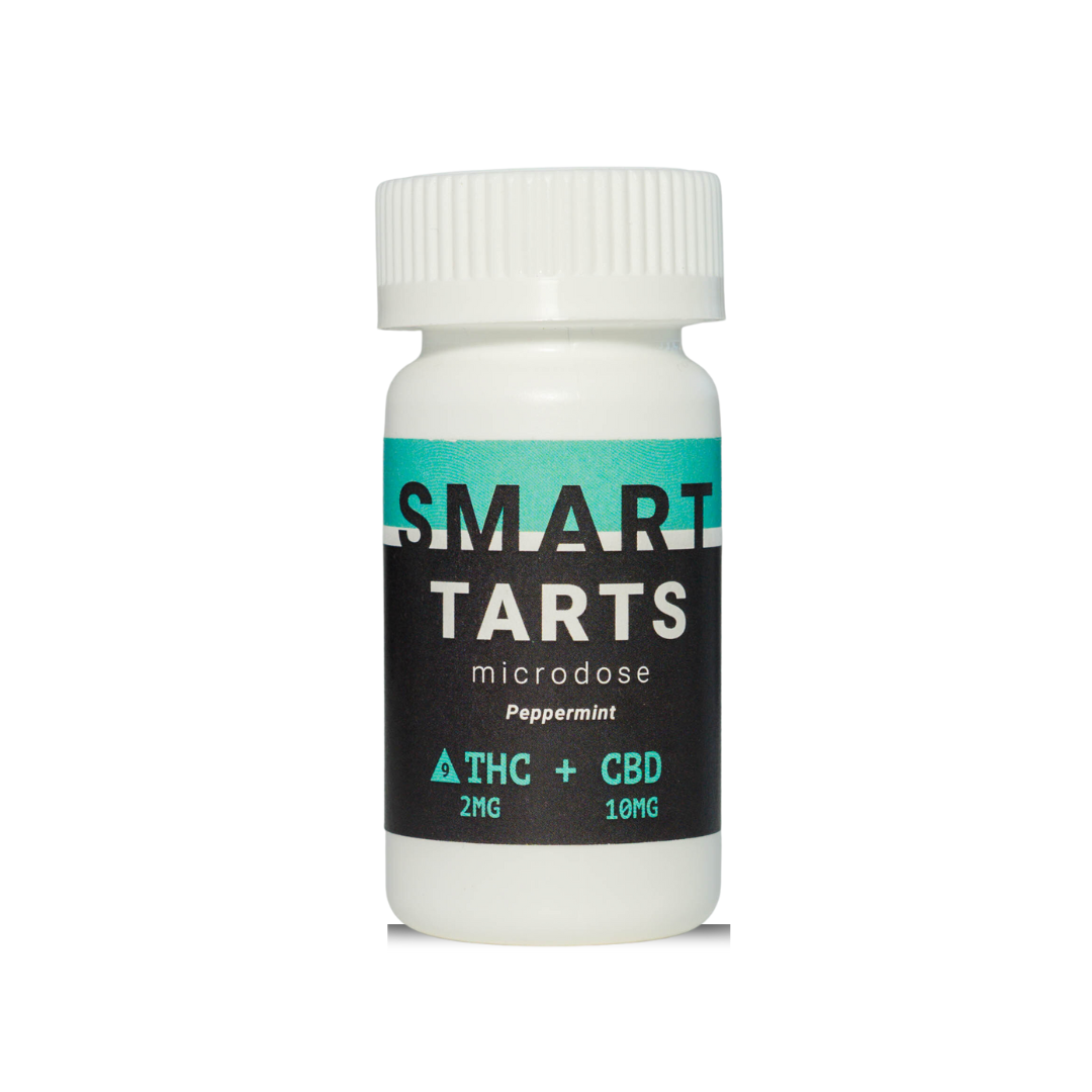 Smart Tarts Microdose - Peppermint - Delta 9 THC + CBD