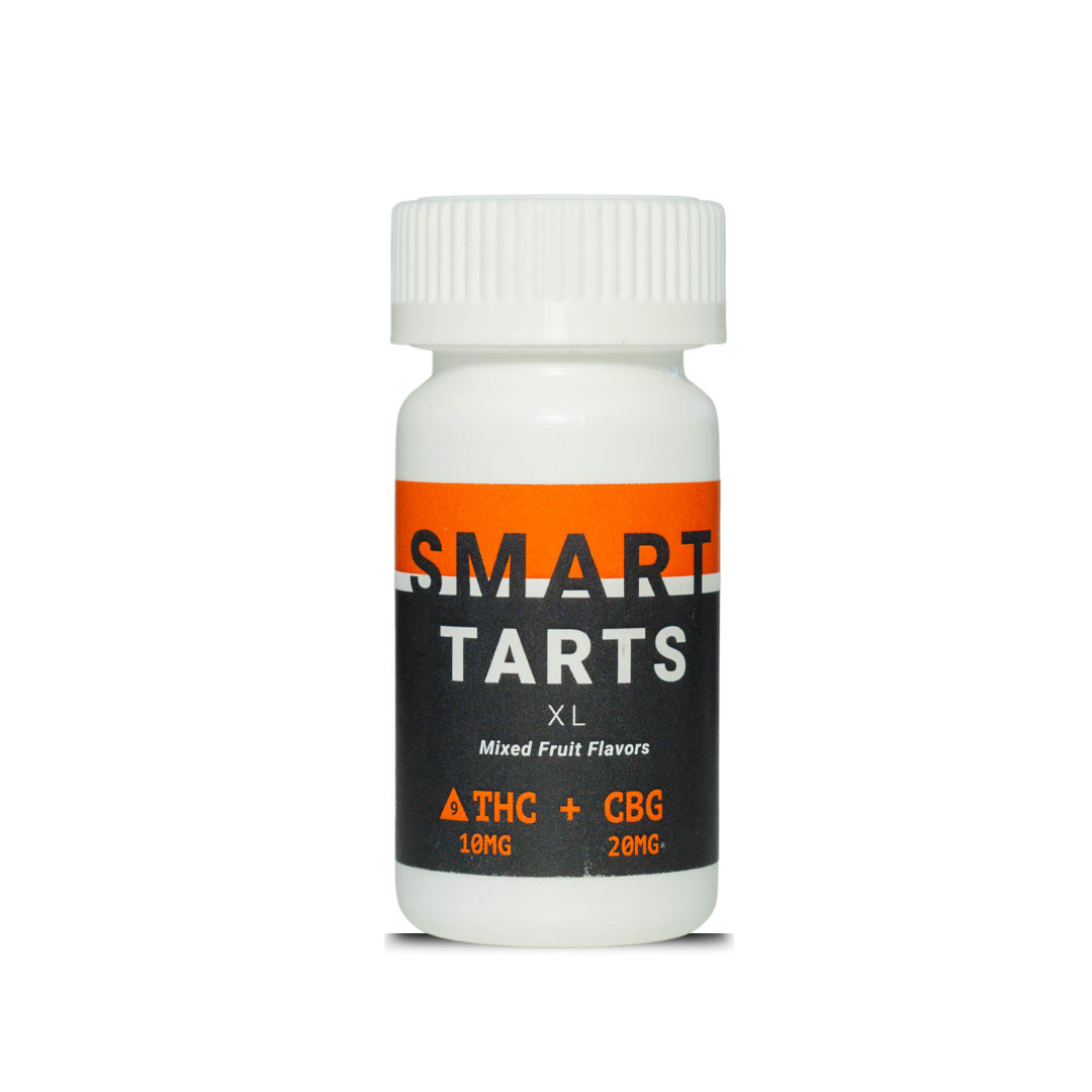 Smart Tarts XL - Mixed Fruit Flavors - Delta 9 THC + CBG