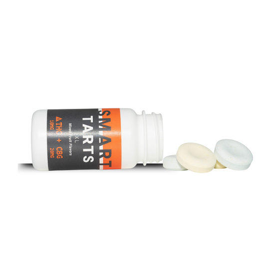 Smart Tarts XL - Mixed Fruit Flavors - Delta 9 THC + CBG