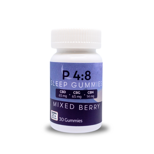 P 4:8 Sleep Gummies | CBD + CBG + CBN (THC FREE)