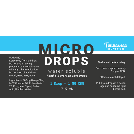 Micro Drops CBN Beverage Drops